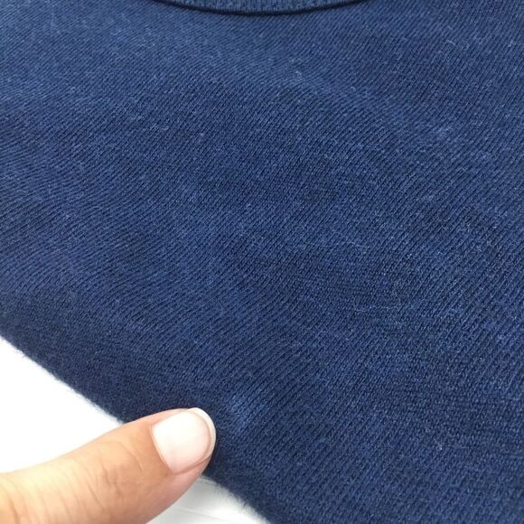 J. Crew Blue Sweatshirt Dress (H12) - Picture 5 of 6